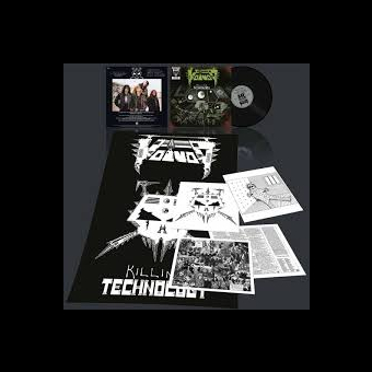 VOIVOD Killing Technology LP BLACK [VINYL 12'']